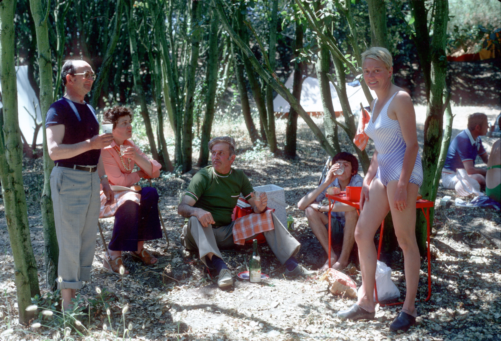 Voyage du Chantou sur l'ile de Ré, mai 1976