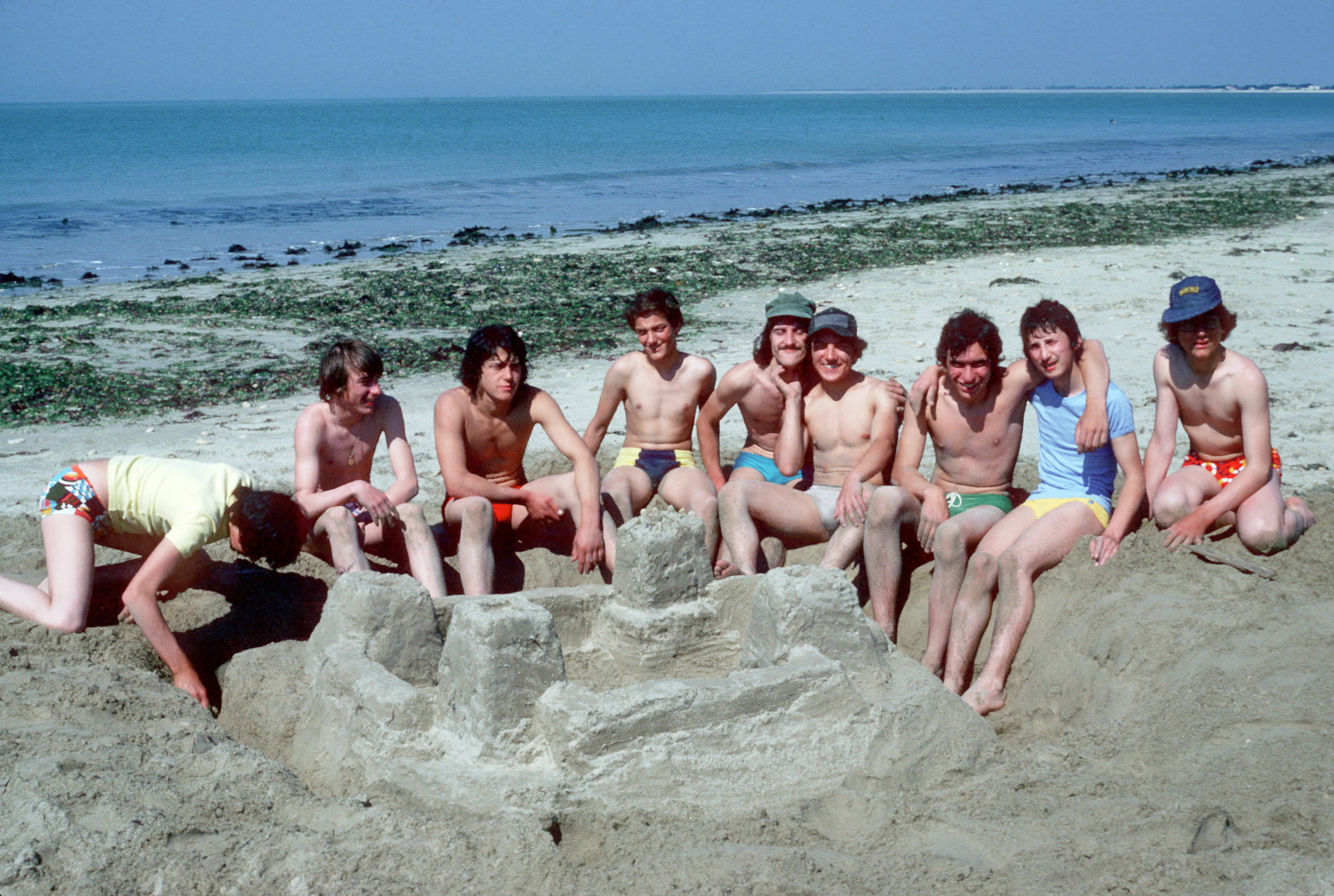 Voyage du Chantou sur l'ile de Ré, mai 1976