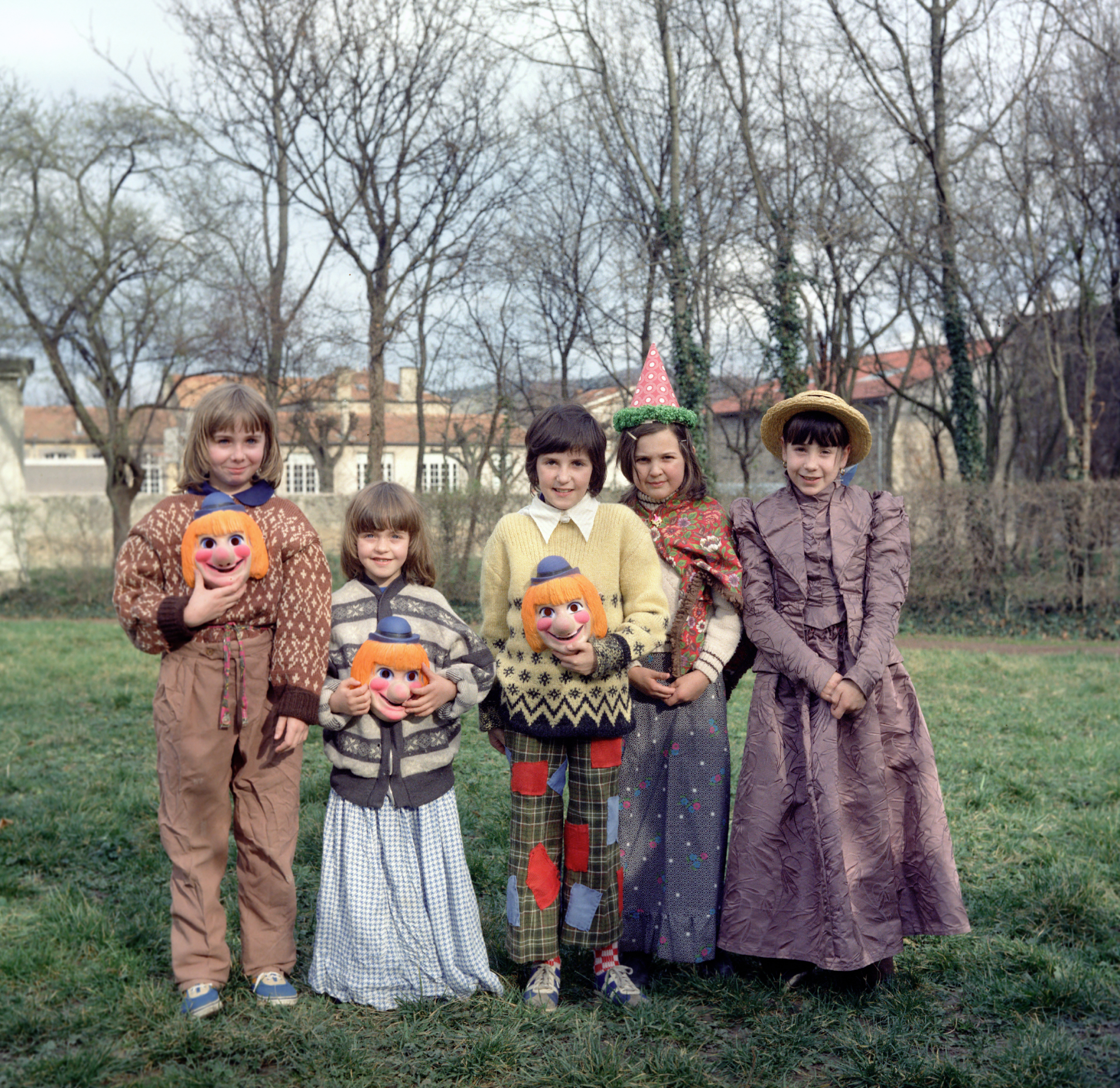 Chantou, Mardi Gras, les Martres-de-Veyre, mars 1977