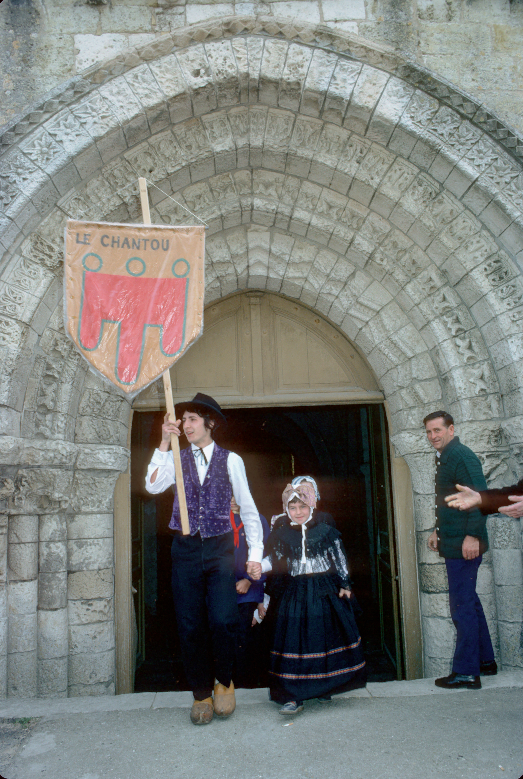 Voyage du Chantou sur l'ile de Ré, mai 1978