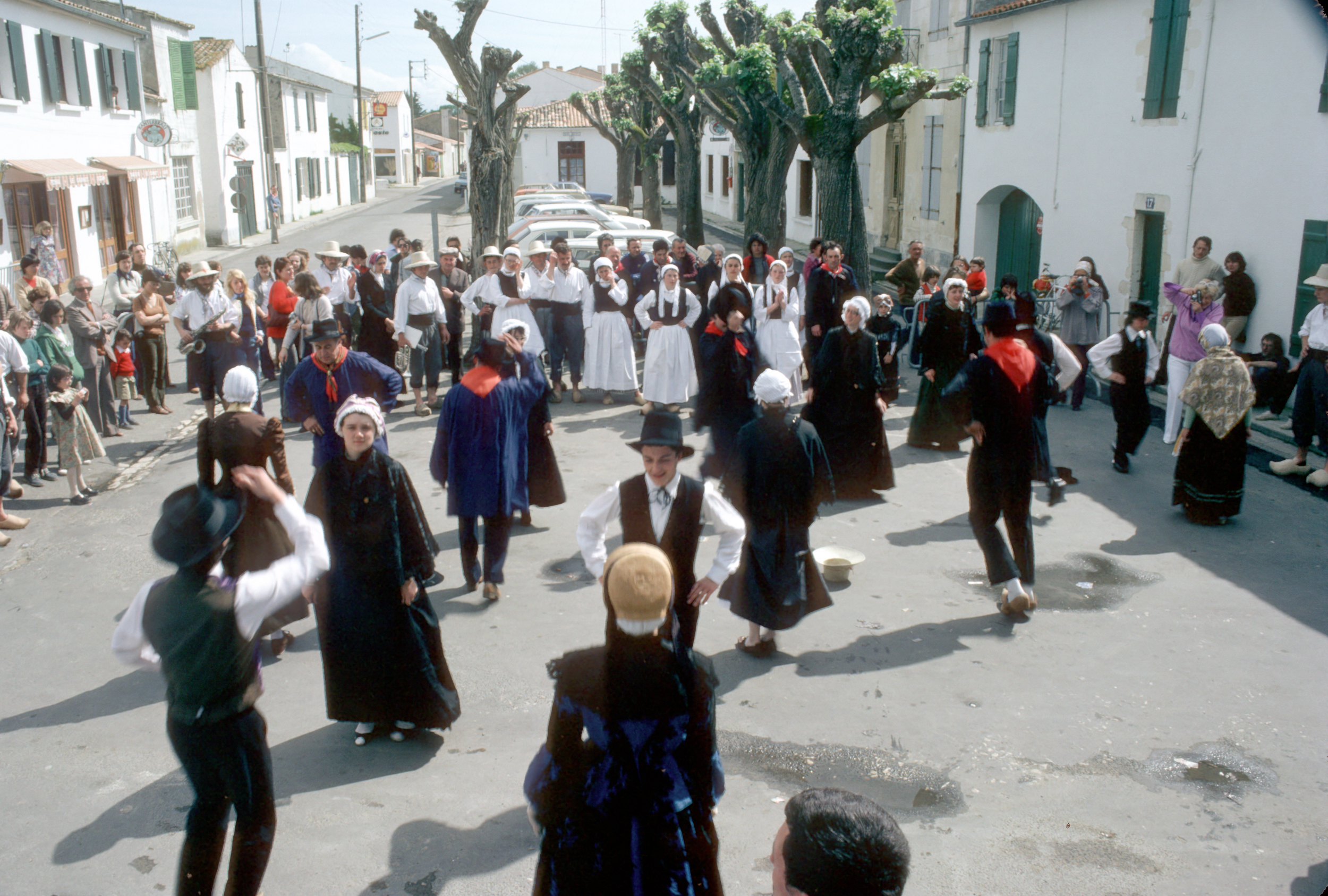 Voyage du Chantou sur l'ile de Ré, mai 1978