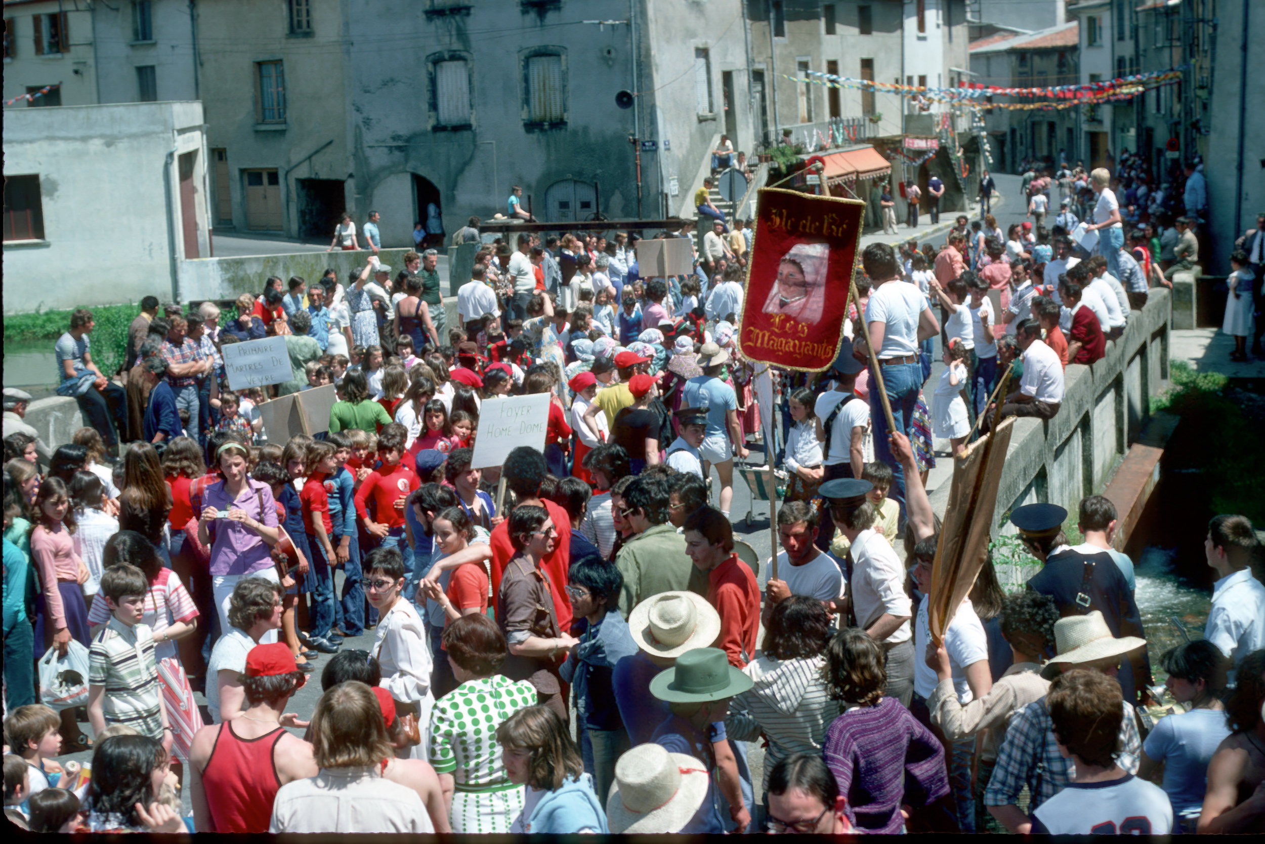 Cinquantenaire de Fédération des associations laïques, Les Martres-de-Veyre, juin 1977